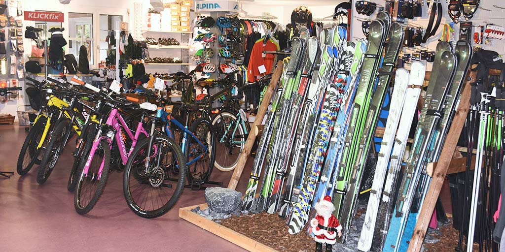 Bike do it Shop innen Ski Wintersport Bike