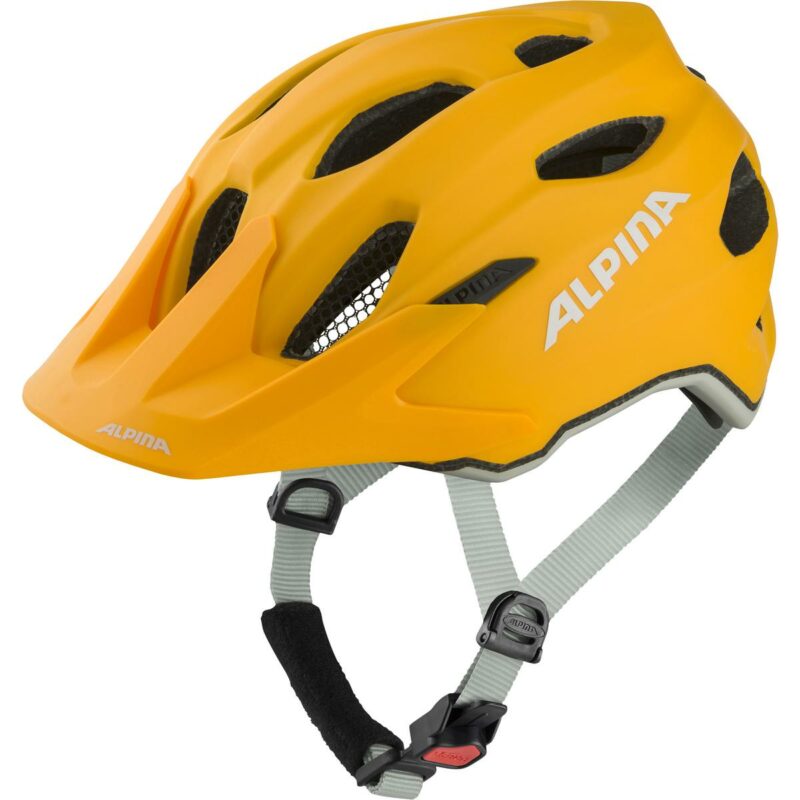 Kinderhelm ALPINA Carapax Junior burned yellow