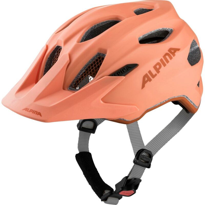 Kinderhelm MTB CARAPAX Junior von ALPINA peach matt