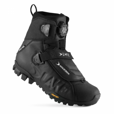 Winterschuhe LAKE MXZ304 schwarz unisex Veloschuhe Bikeschuhe Winter