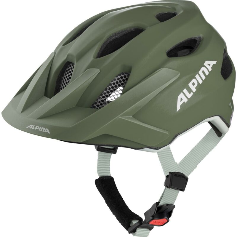 Alpina Kinderhelm APAX JR MIPS, olive 51- 56